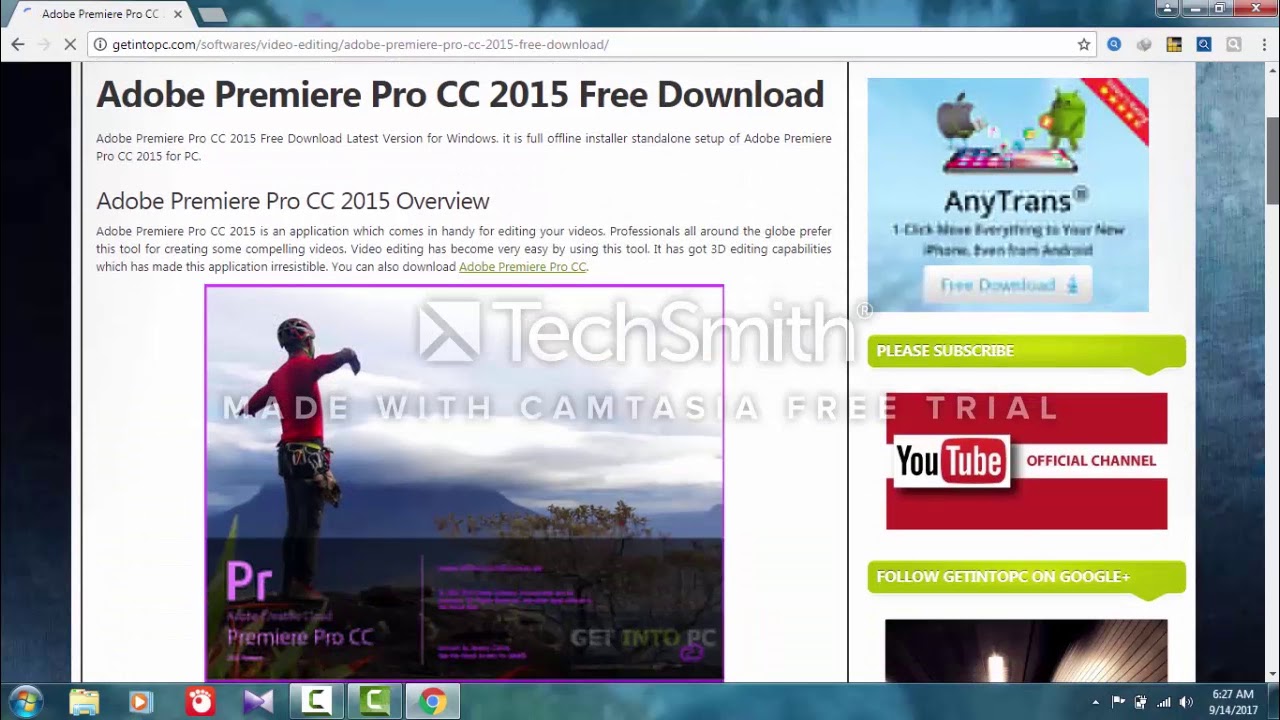 Adobe premiere pro cc 2015 trial habis